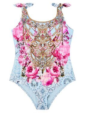 Camilla Girl’s One Piece Floral 'Down the Garden Path' Swimwear Bathing Suit 12